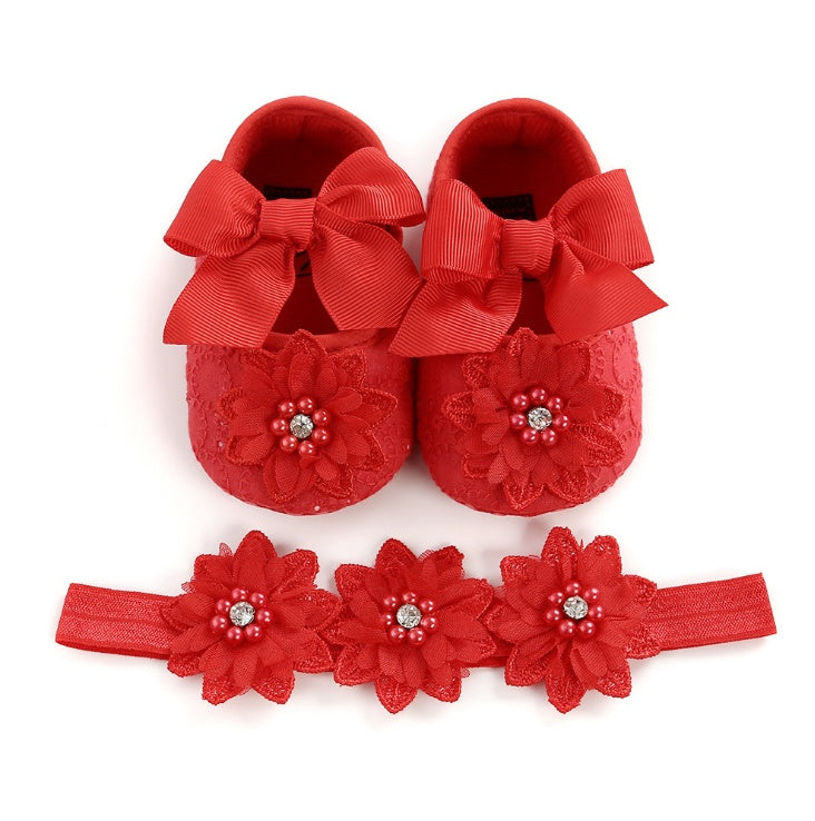 Floret Lace Baby Shoes – Soft, Pretty & Princess-Ready