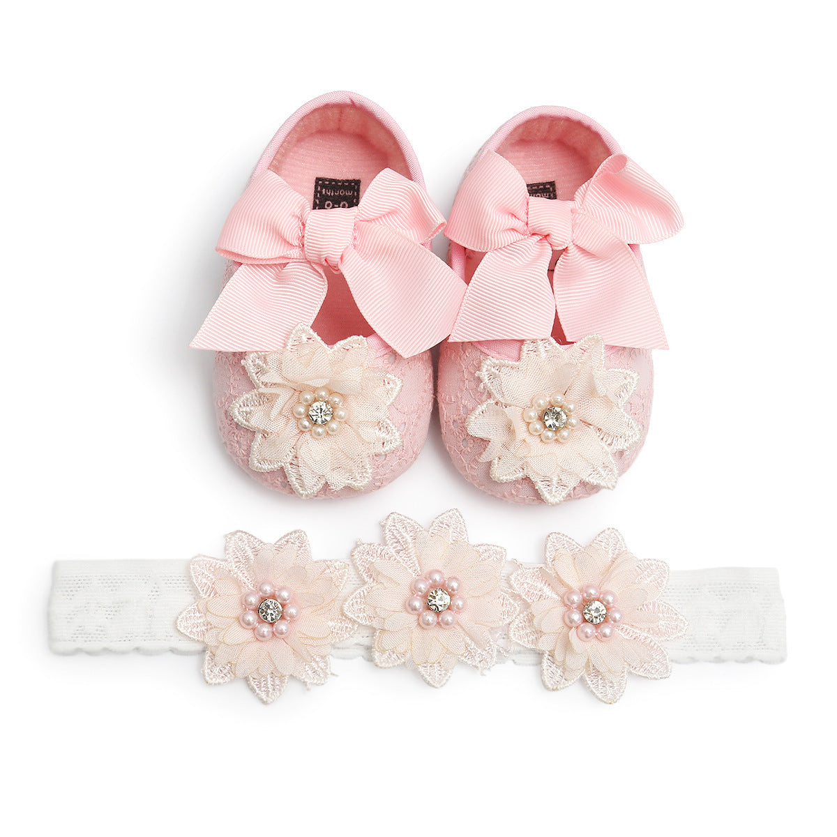 Floret Lace Baby Shoes – Soft, Pretty & Princess-Ready